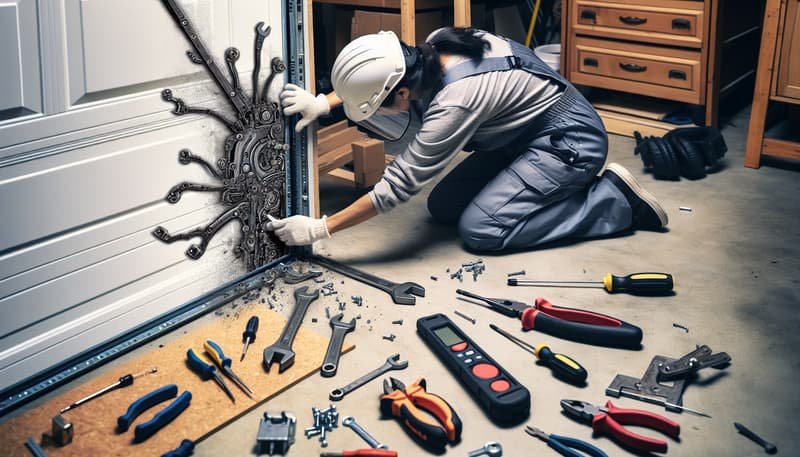 Garage Door Panel Replacement service in Downey