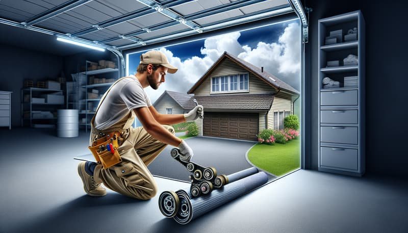 Garage Door Roller Replacement service in Arcadia